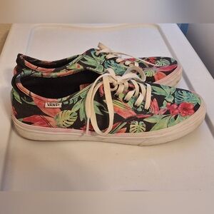 Vans Tropical Floral Laced Sneakers